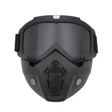 Tactical Plastic Face Mask with Acryl Visor - NQ1457-YX - www.maskulo.berlin - Local store