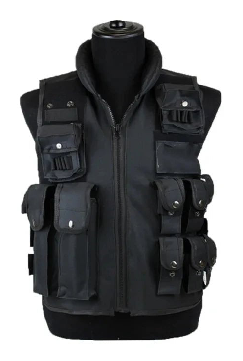 Tactical Vest SWAT with front zipper - NVS312-Y1 1 - www.maskulo.berlin Local City Store