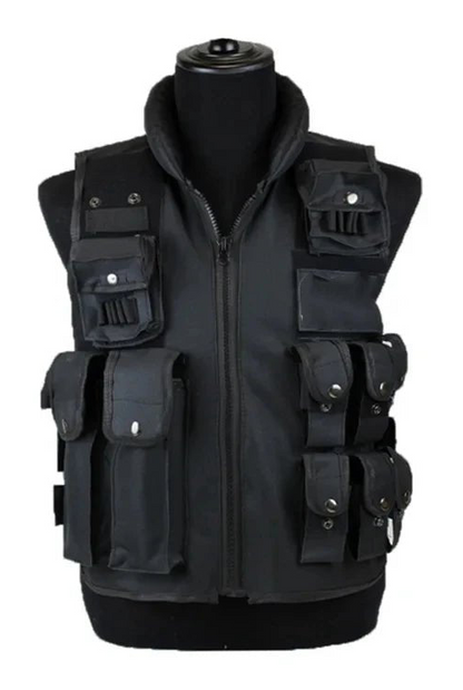 Tactical Vest SWAT with front zipper - NVS312-Y1 1 - www.maskulo.berlin Local City Store