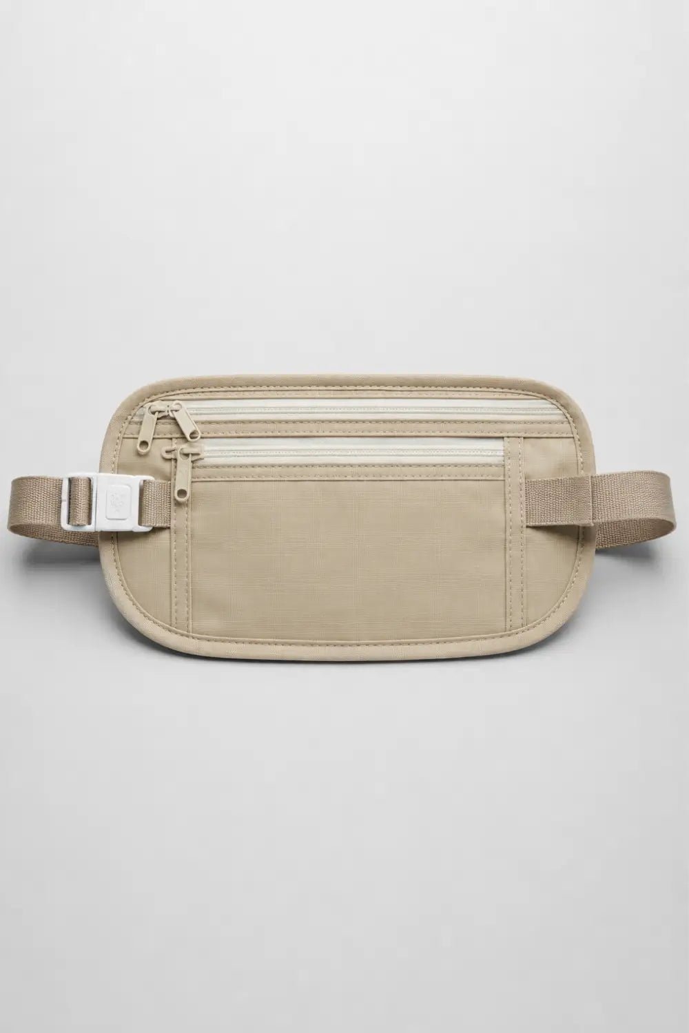 Thin Lightweight Waist Bag. Beige - NBG321-YX 2 - www.maskulo.berlin Local City Store
