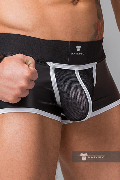 Youngero Classic. Regular Rear Trunk Shorts. Orange Neon