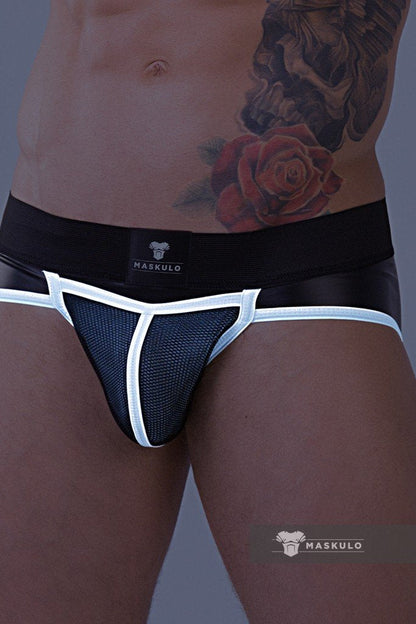 Youngero Classic. Open Rear Briefs. Orange Neon