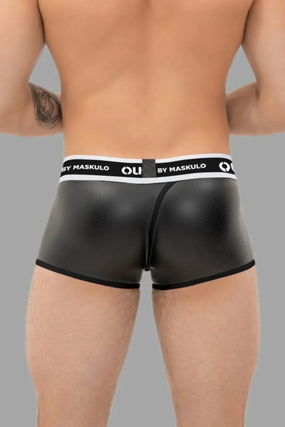 Wrapped Rear Trunk Shorts. Codpiece. Black - XTR117-Y1 3 - www.maskulo.berlin Local City Store