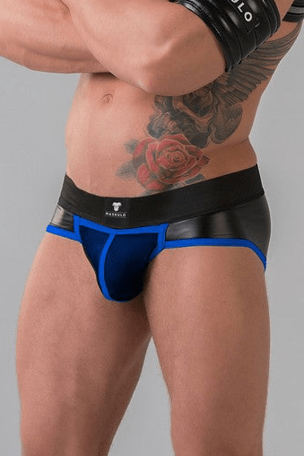Youngero Classic. Regular Rear Briefs. Blue Royal