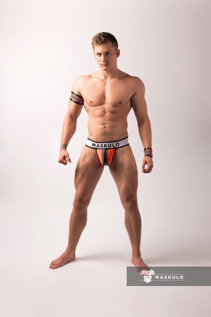 Youngero Classic. Jockstrap. Orange Neon - MJS179-Y1 4 - www.maskulo.berlin Local City Store