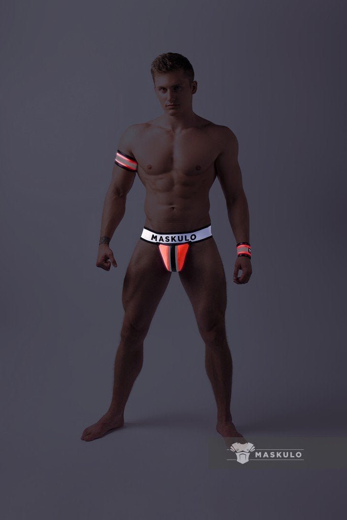 Youngero Classic. Jockstrap. Orange Neon - MJS179-Y1 5 - www.maskulo.berlin Local City Store