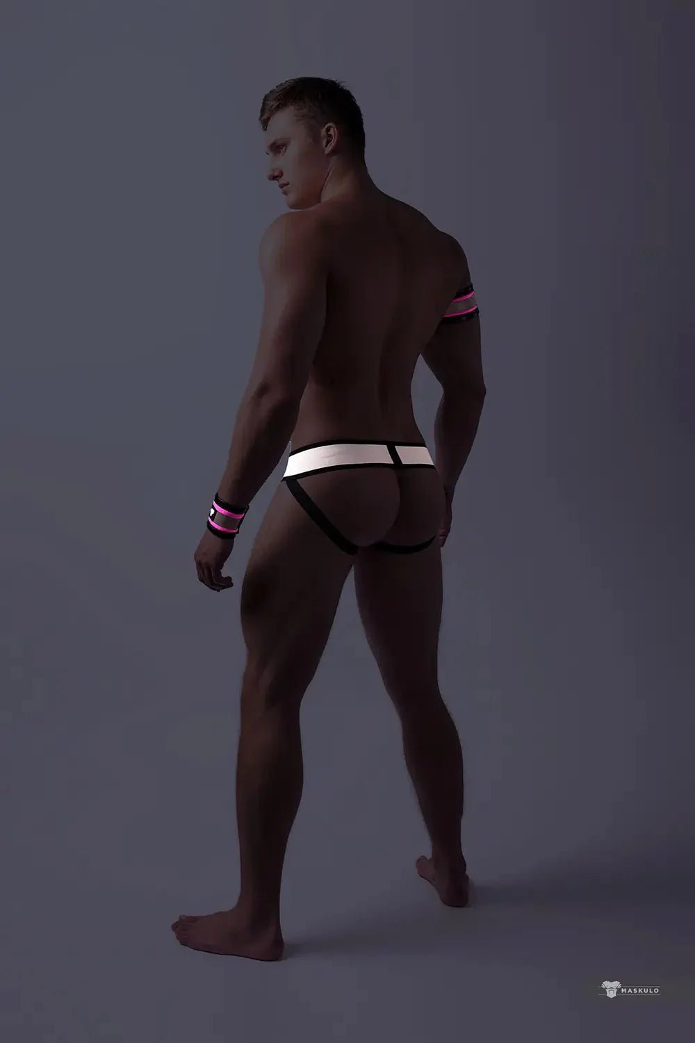 Youngero Classic. Jockstrap. Pink Neon - MJS180-Y1 5 - www.maskulo.berlin Local City Store