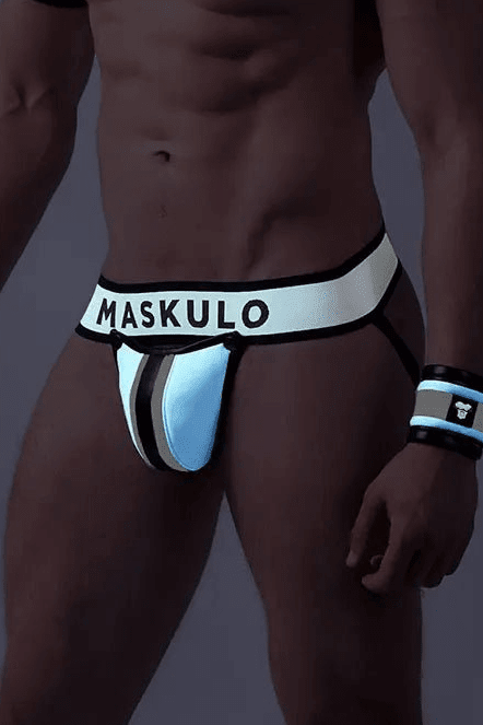 Youngero Classic. Jockstrap. White Neon - MJS182-Y1 - www.maskulo.berlin - Local store