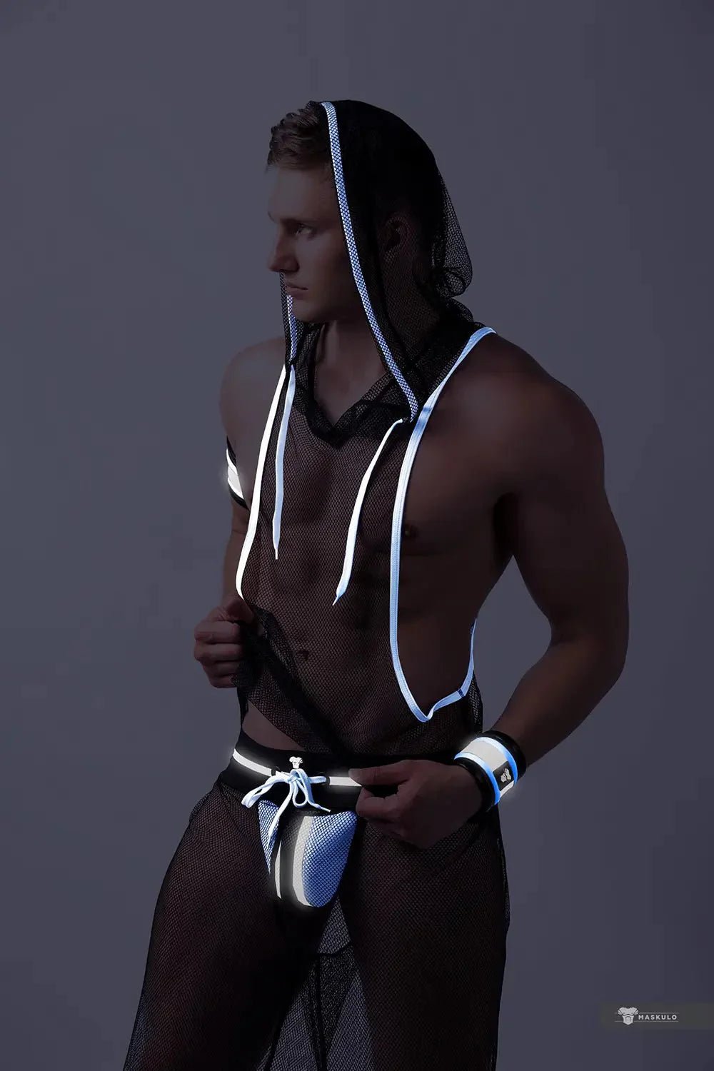 Youngero Classic. Jockstrap. White Neon - MJS182-Y1 - www.maskulo.berlin - Local store