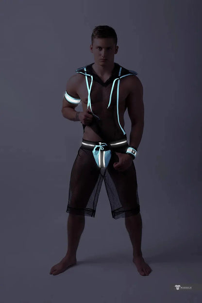 Youngero Classic. Jockstrap. White Neon - MJS182-Y1 - www.maskulo.berlin - Local store