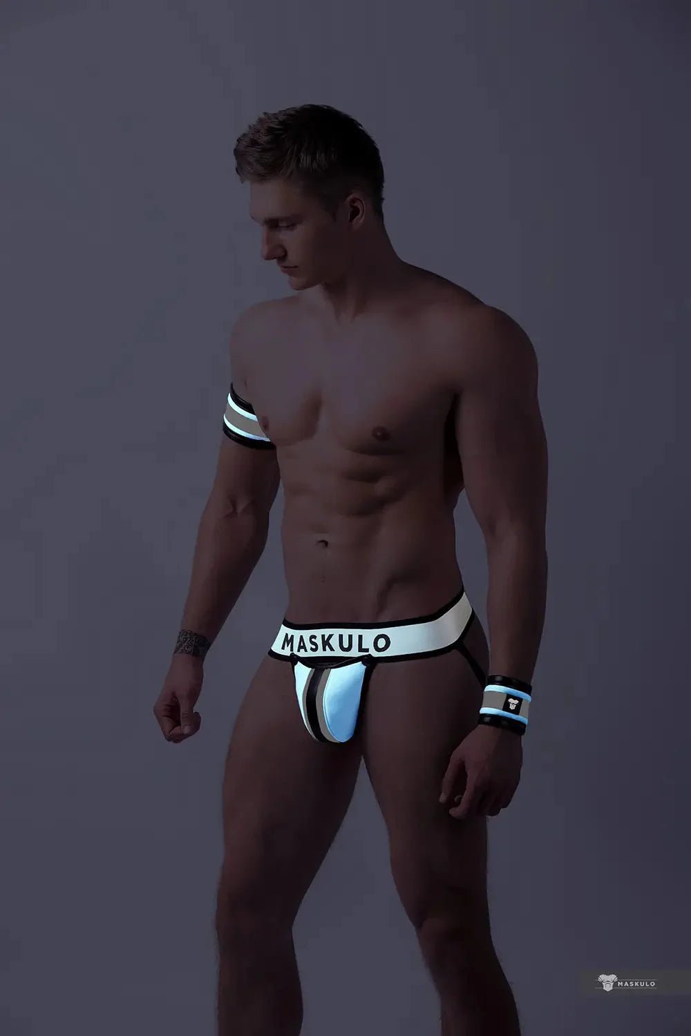 Youngero Classic. Jockstrap. White Neon - MJS182-Y1 - www.maskulo.berlin - Local store