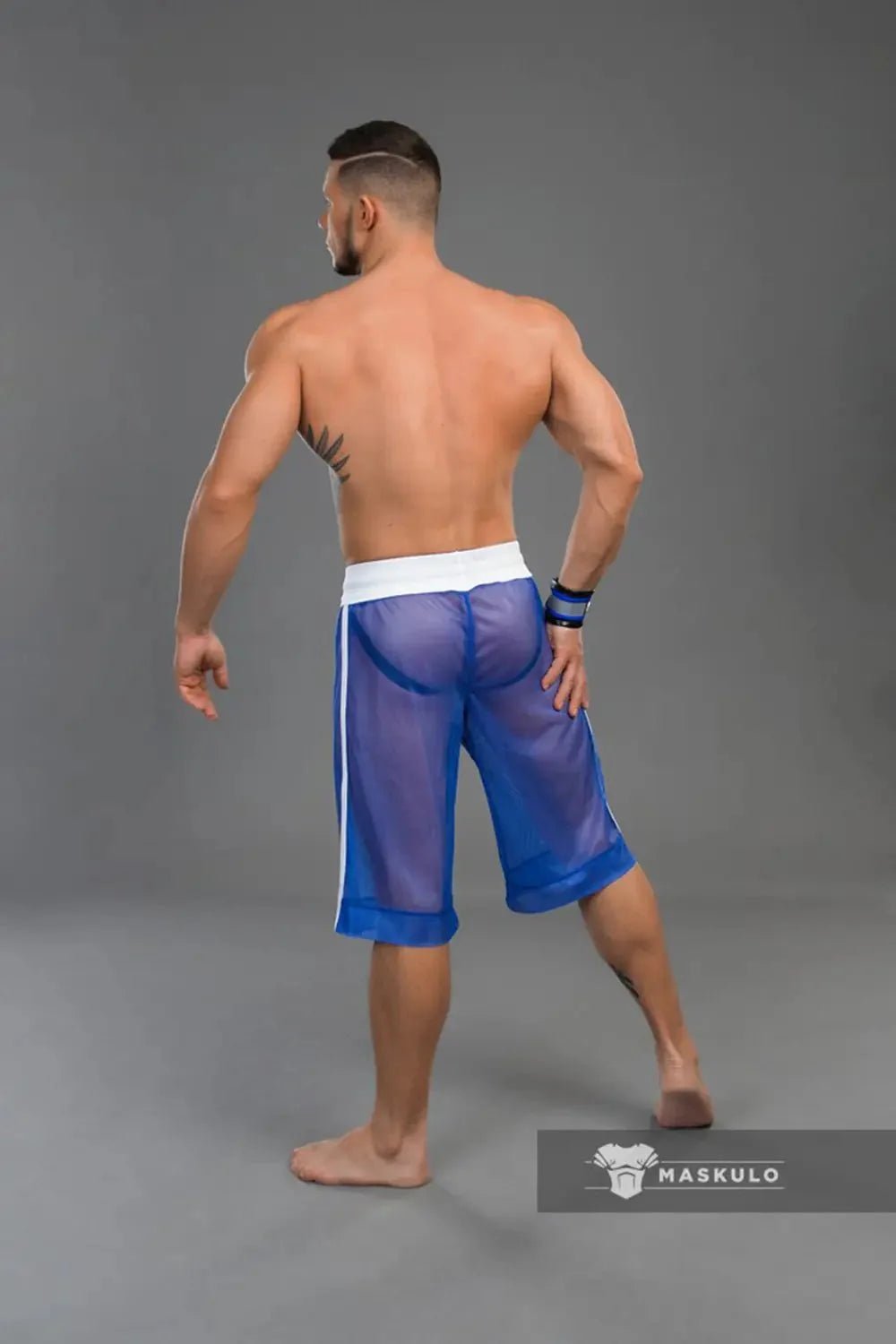 Youngero Classic. Mesh Shorts. Blue Royal - MSH226-Y1 5 - www.maskulo.berlin Local City Store