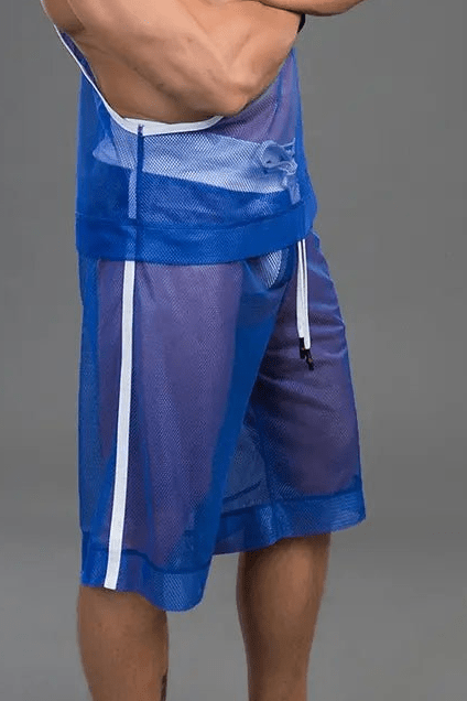 Youngero Classic. Mesh Shorts. Blue Royal - MSH226-Y1 - www.maskulo.berlin - Local store