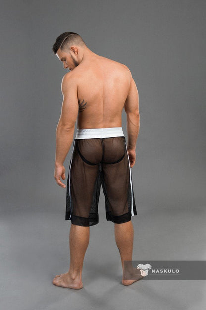 Youngero Classic. Mesh Shorts. Orange Neon - MSH223-Y1 9 - www.maskulo.berlin Local City Store