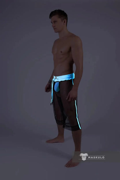 Youngero Classic. Mesh Shorts. White Neon - MSH227-Y1 2 - www.maskulo.berlin Local City Store