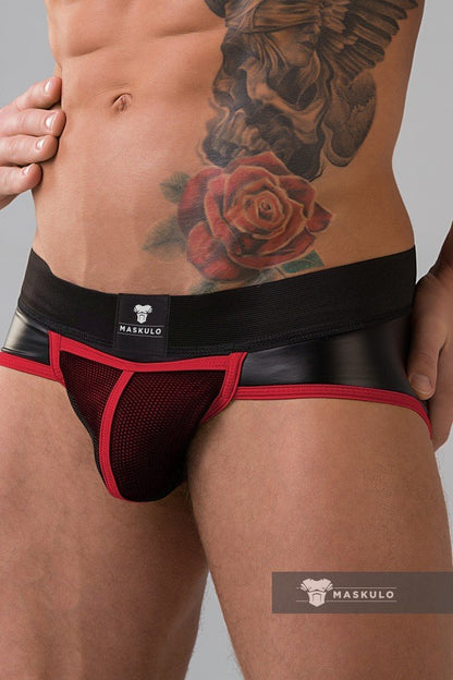 Youngero Classic. Open Rear Briefs. Orange Neon - MBR147-Y1 12 - www.maskulo.berlin Local City Store