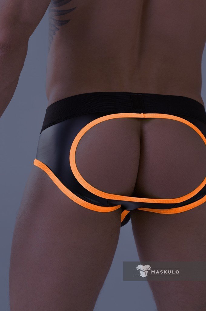 Youngero Classic. Open Rear Briefs. Red - MBR118-Y1 4 - www.maskulo.berlin Local City Store
