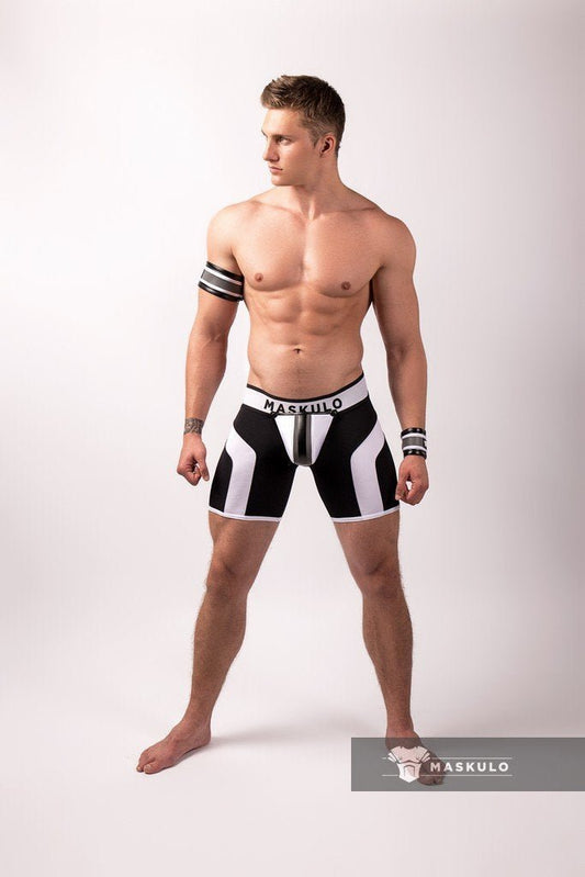Youngero Classic. Open Rear Shorts. Green Neon - MSH206-Y1 - www.maskulo.berlin - Local store