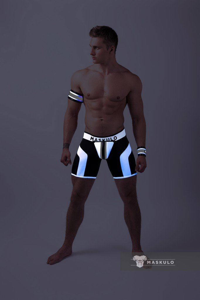 Youngero Classic. Open Rear Shorts. Green Neon - MSH206-Y1 - www.maskulo.berlin - Local store