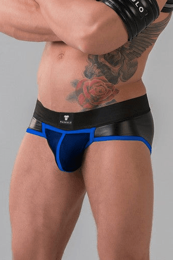 Youngero Classic. Regular Rear Briefs. Blue Royal - MBR158-Y1 1 - www.maskulo.berlin Local City Store