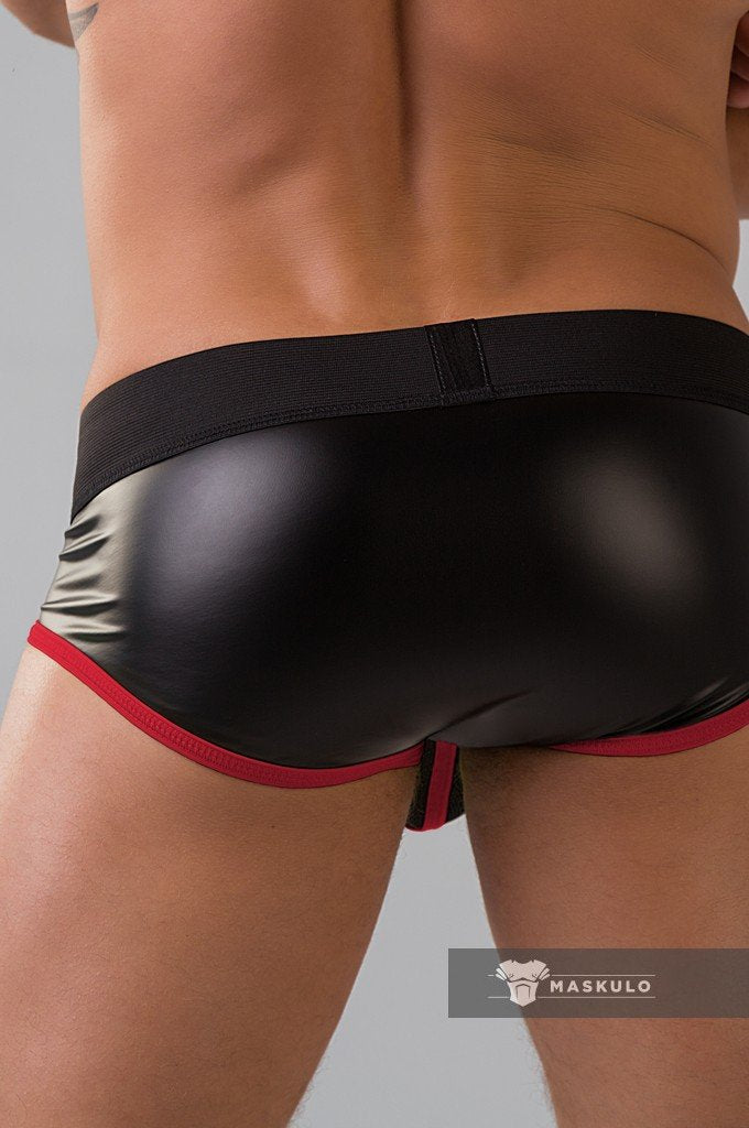 Youngero Classic. Regular Rear Briefs. Orange Neon - MBR154-Y1 8 - www.maskulo.berlin Local City Store