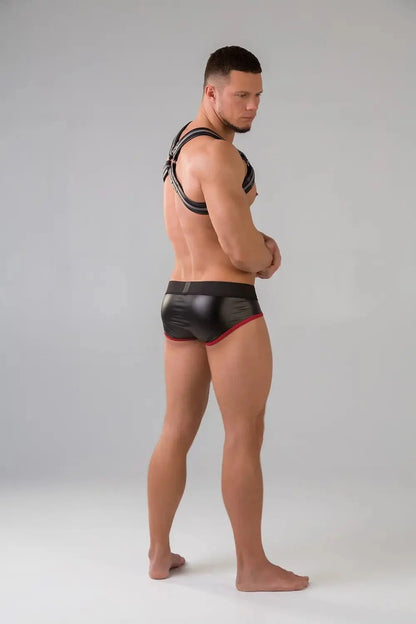 Youngero Classic. Regular Rear Briefs. Red - MBR153-Y1 5 - www.maskulo.berlin Local City Store