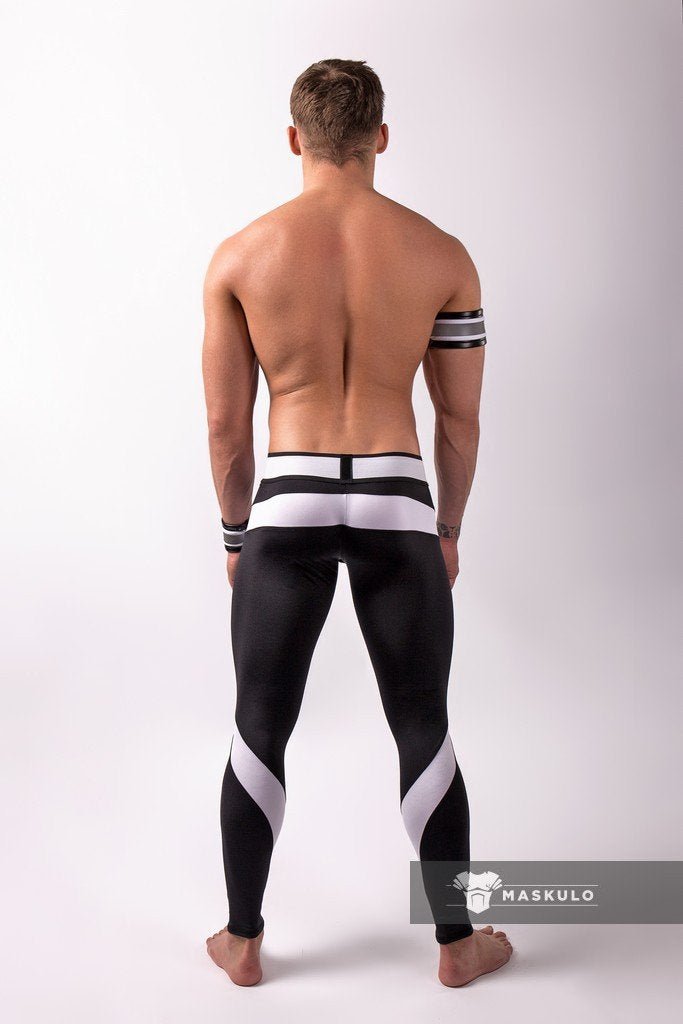 Youngero Classic. Regular Rear Leggings. White Neon - MLG153-Y1 2 - www.maskulo.berlin Local City Store