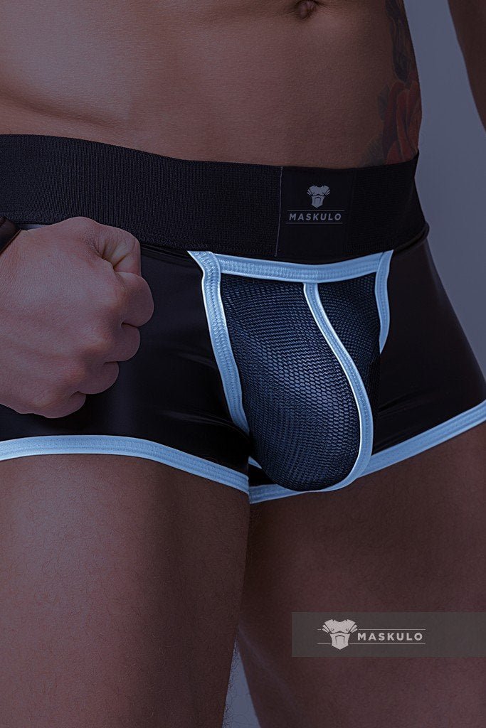 Youngero Classic. Regular Rear Trunk Shorts. Orange Neon - MTR122-Y1 4 - www.maskulo.berlin Local City Store