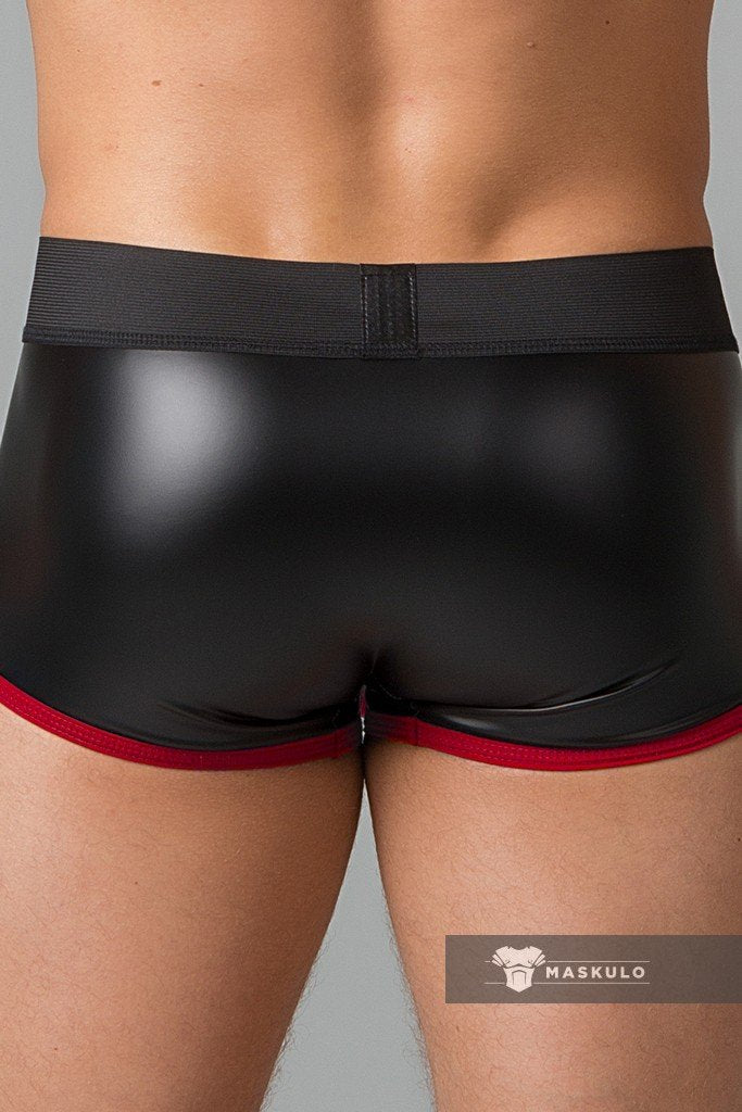 Youngero Classic. Regular Rear Trunk Shorts. Red - MTR121-Y1 - www.maskulo.berlin - Local store