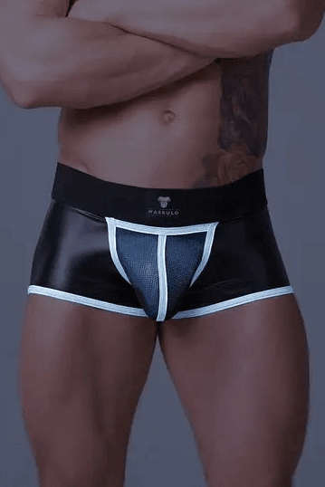 Youngero Classic. Regular Rear Trunk Shorts. White Neon - MTR127-Y1 1 - www.maskulo.berlin Local City Store