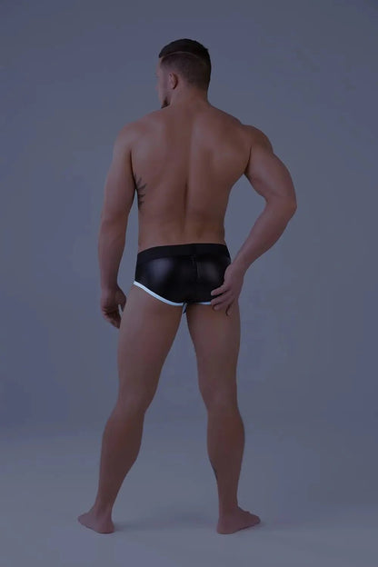 Youngero Classic. Zip-Rear Briefs. White Neon - MBR165-Y1 - www.maskulo.berlin - Local store