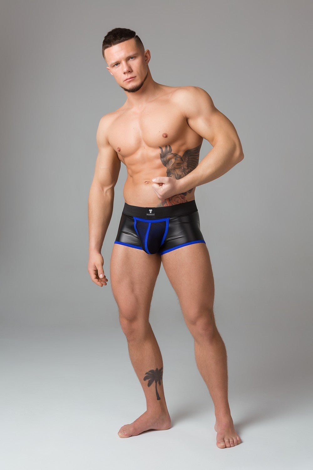 Youngero Classic. Zip-Rear Trunk Shorts. Blue Royal - MTR133-Y1 2 - www.maskulo.berlin Local City Store