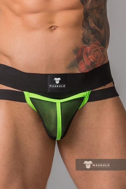Youngero. Jockstrap. Mesh Codpiece. Red - MJS160-Y1 - www.maskulo.berlin - Local store