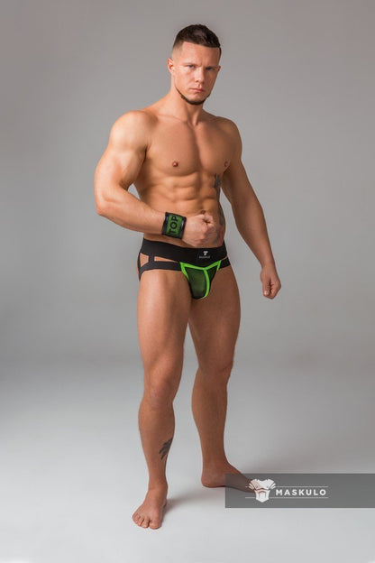 Youngero. Jockstrap. Mesh Codpiece. Red - MJS160-Y1 - www.maskulo.berlin - Local store