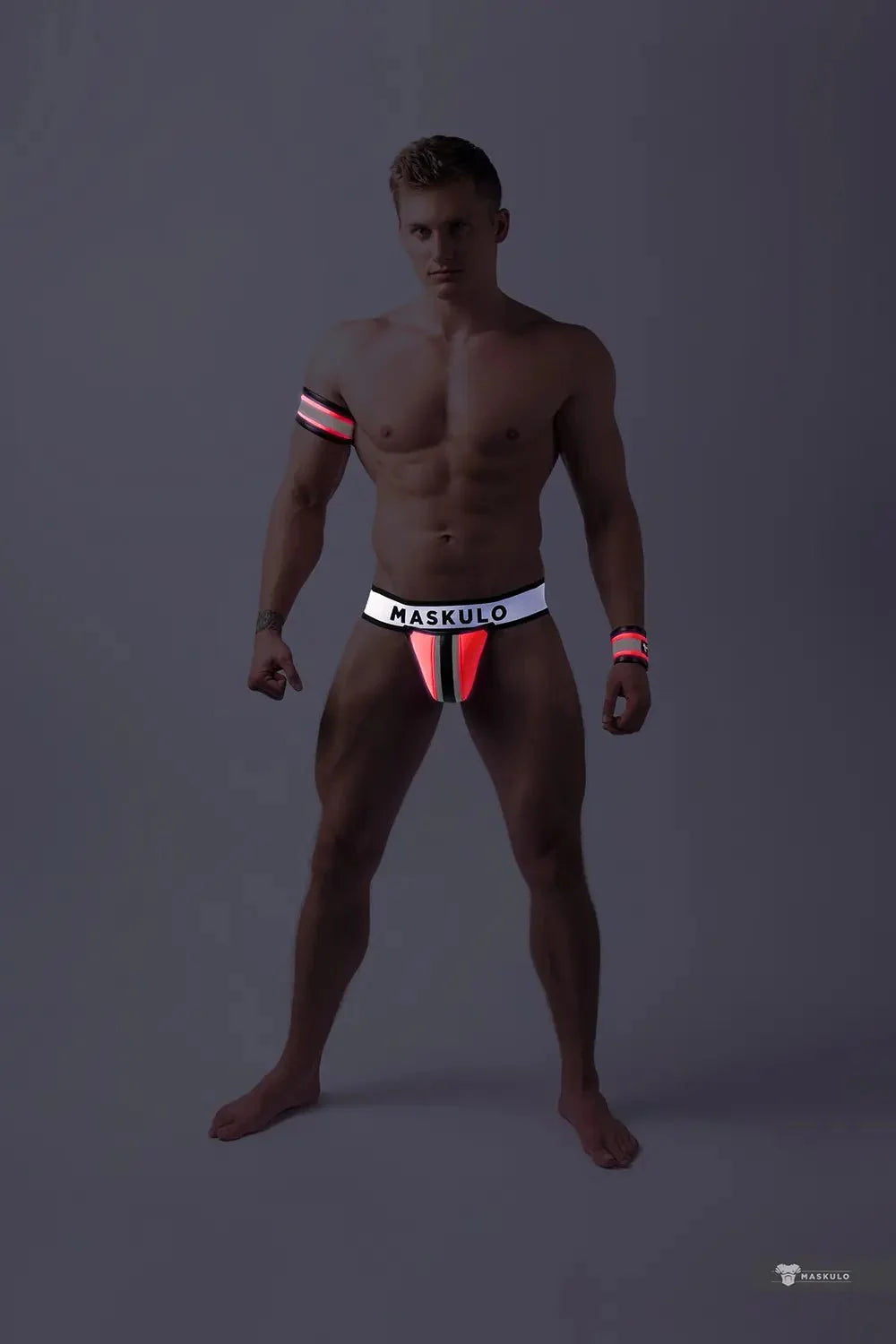 Youngero Classic. Jockstrap. Pink Neon