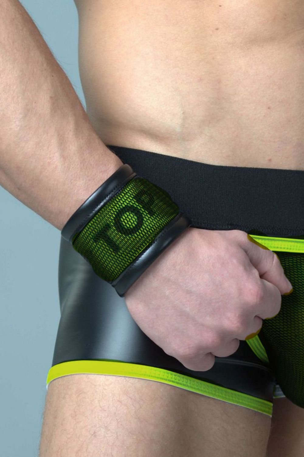 Youngero TOP Green Neon. Role Wristband - MAC175-Y1 - www.maskulo.berlin - Local store